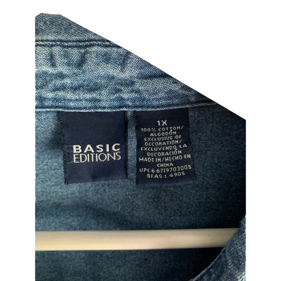 Vintage👻Halloween Trick Or Treat Denim Jacket🎃 - Picture 5 of 5